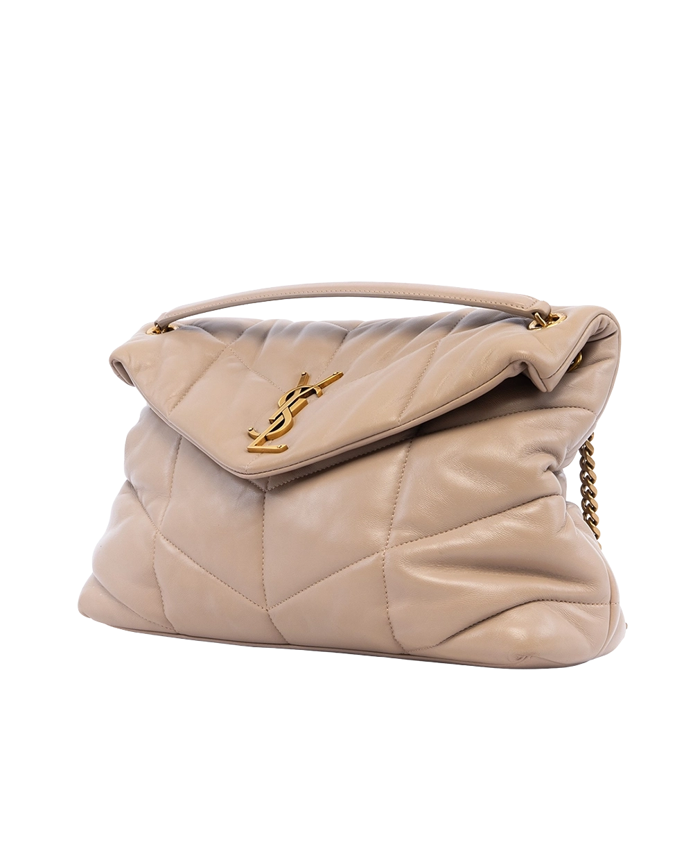 YSL PUFFER MEDIUM BEIGE CALF GHW GAB 77475 0123 02011 result