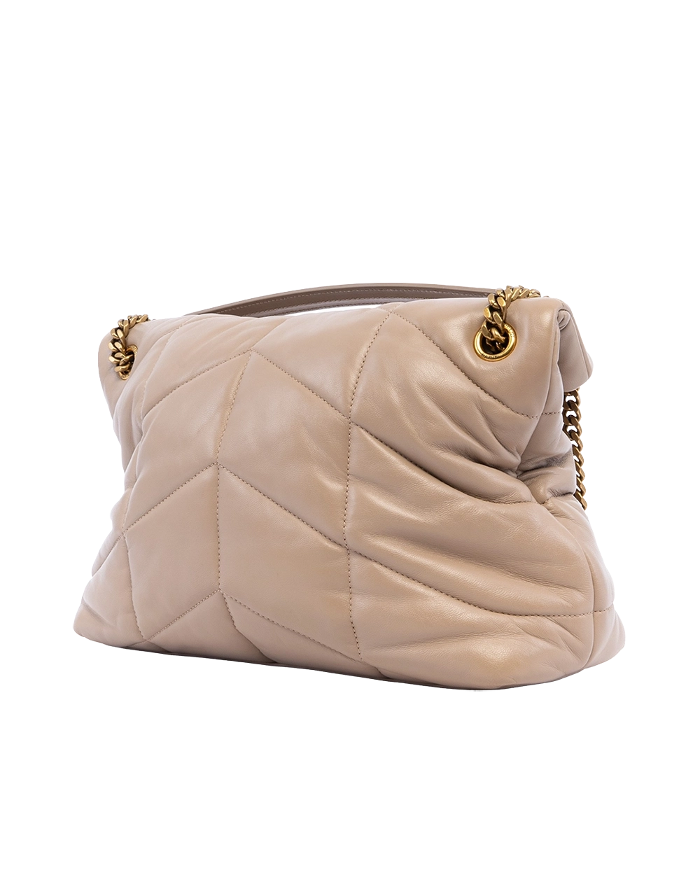 YSL PUFFER MEDIUM BEIGE CALF GHW GAB 77475 0123 02012 result