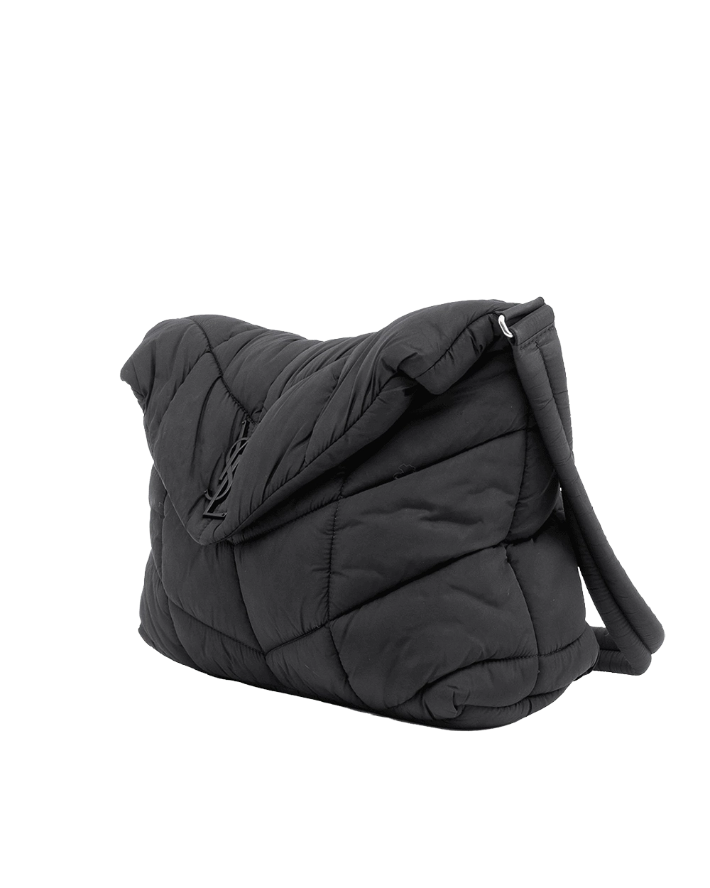 YSL PUFFER MEDIUM BLACK NYLON SOBLACK GAB733630 1222 09245