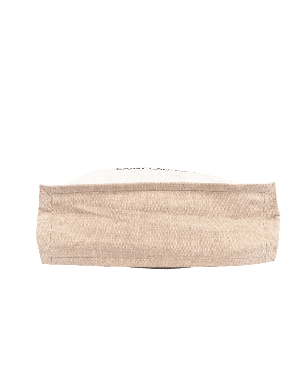 YSL RIVE GAUCHE TOTE LARGE BEIGE CANVAS SHW GNR509415 1213 08031