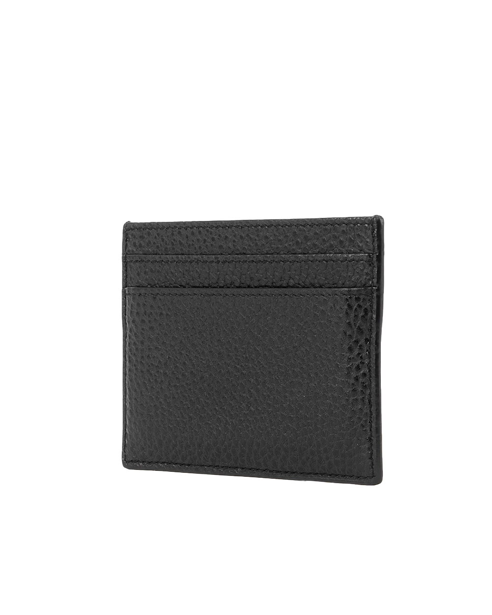 YSL TINY CASSANDRE CARD CASE SHORT BLACK CHEVRON SHW GNC807603 0524 04292