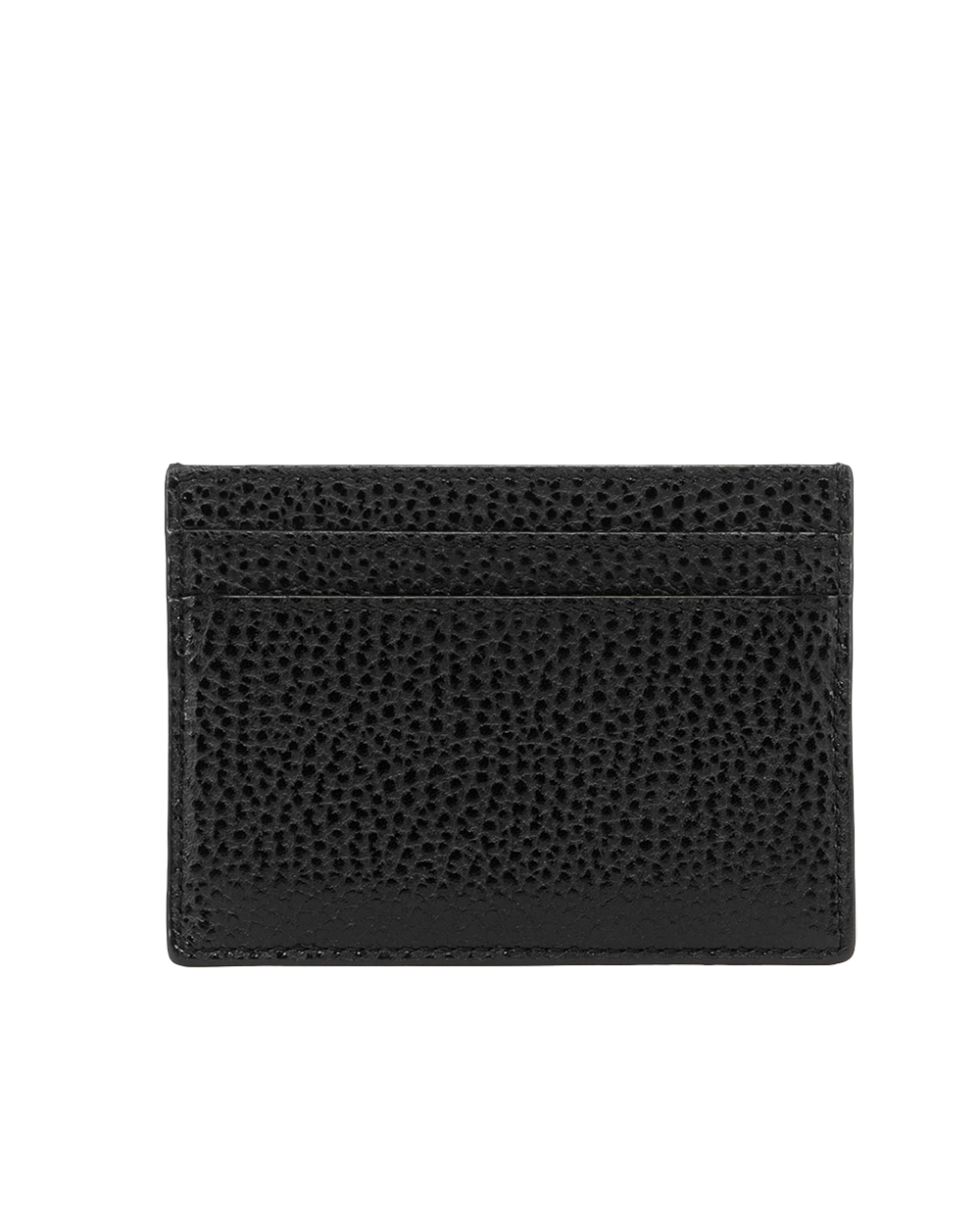 YSL TINY CASSANDRE CARD CASE SHORT BLACK CHEVRON SHW GNC807603 0524 04293