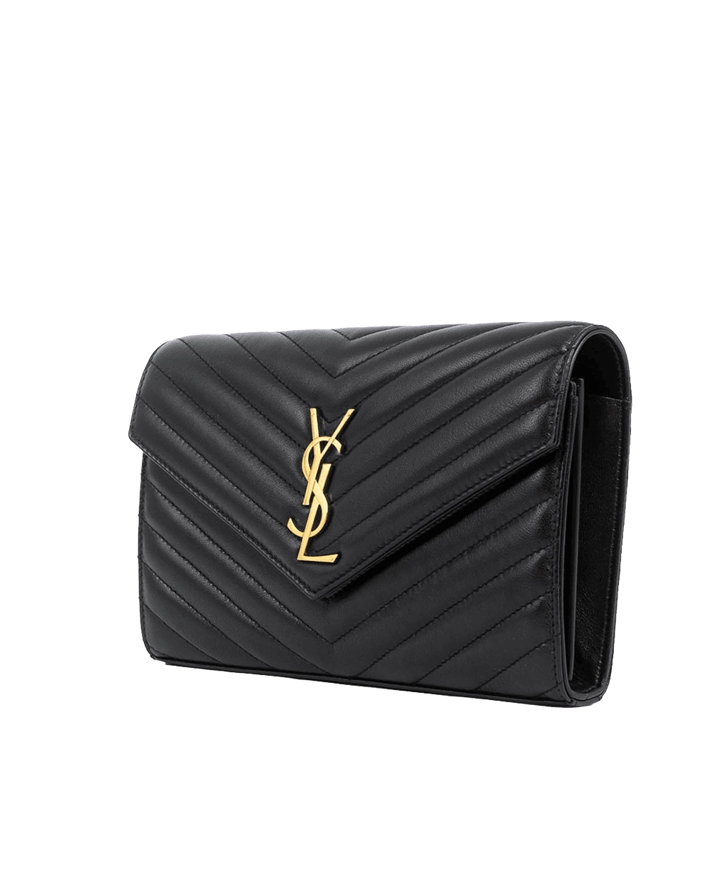 YSL WOC 9.5 BLACK CALF GHW GUE 377828 0025 08050