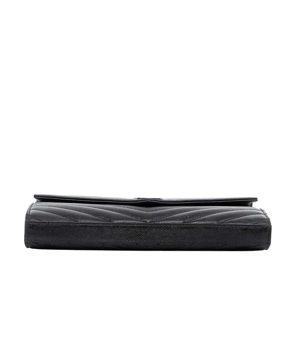 YSL WOC 9.5 BLACK CHEVRON SHW GUB 377282 06622 00420