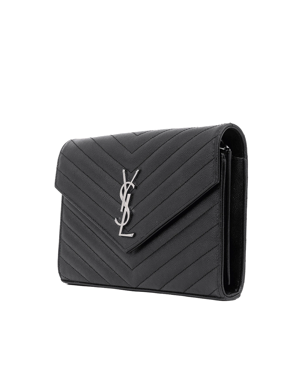YSL WOC 9.5 BLACK CHEVRON SHW GUE 377828 0522 08459