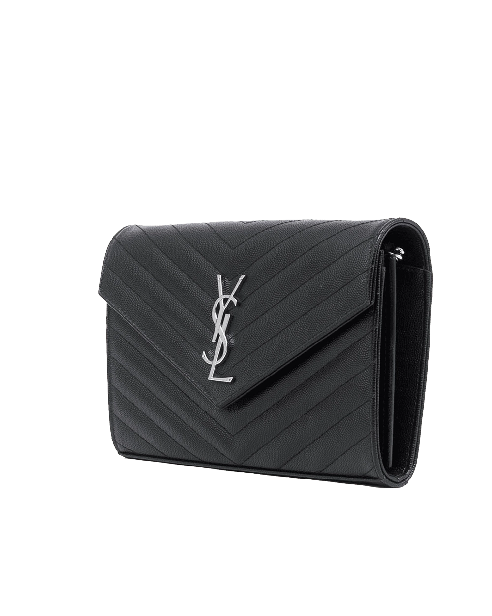 YSL WOC 9.5 BLACK CHEVRON SHW GUE 377828 1119 2020 05634