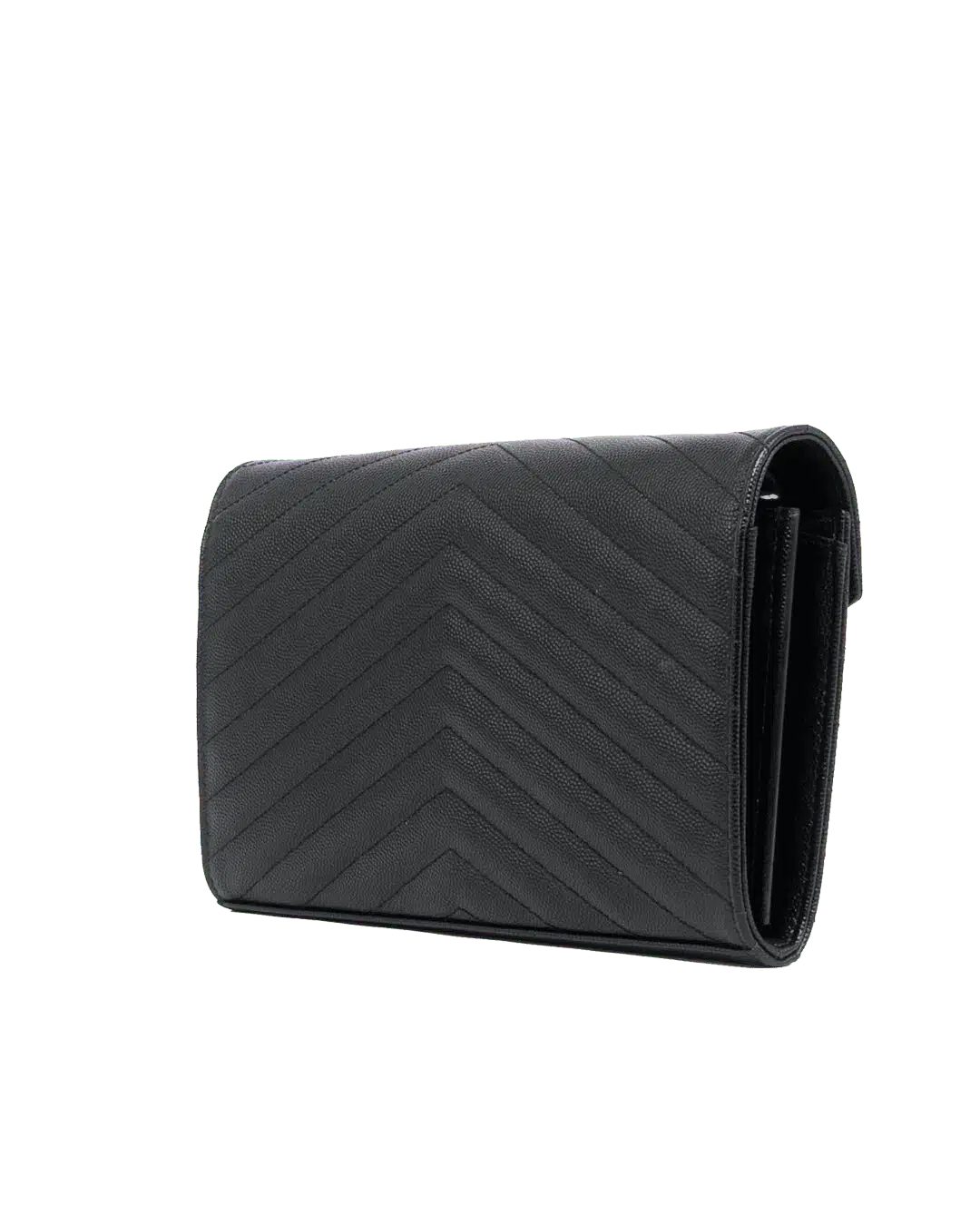 YSL WOC 9.5 BLACK CHEVRON SHW GUE 377828 1119 2020 05635