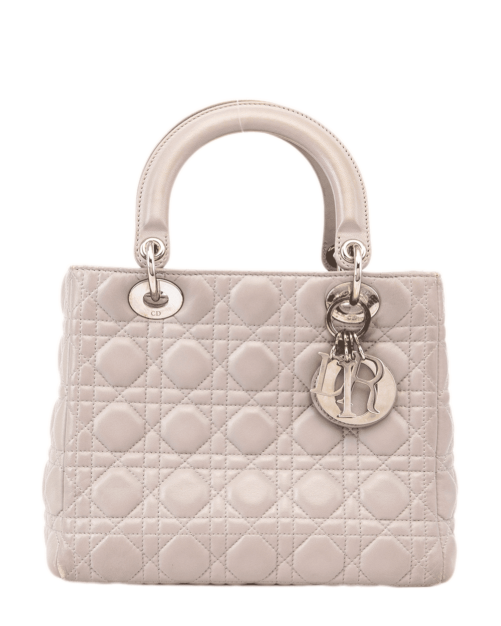 1 DIOR LADY MEDIUM GREY LAMB SHW 06 MA 0161 1279
