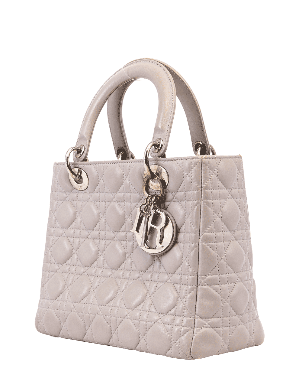 1 DIOR LADY MEDIUM GREY LAMB SHW 06 MA 0161 1282