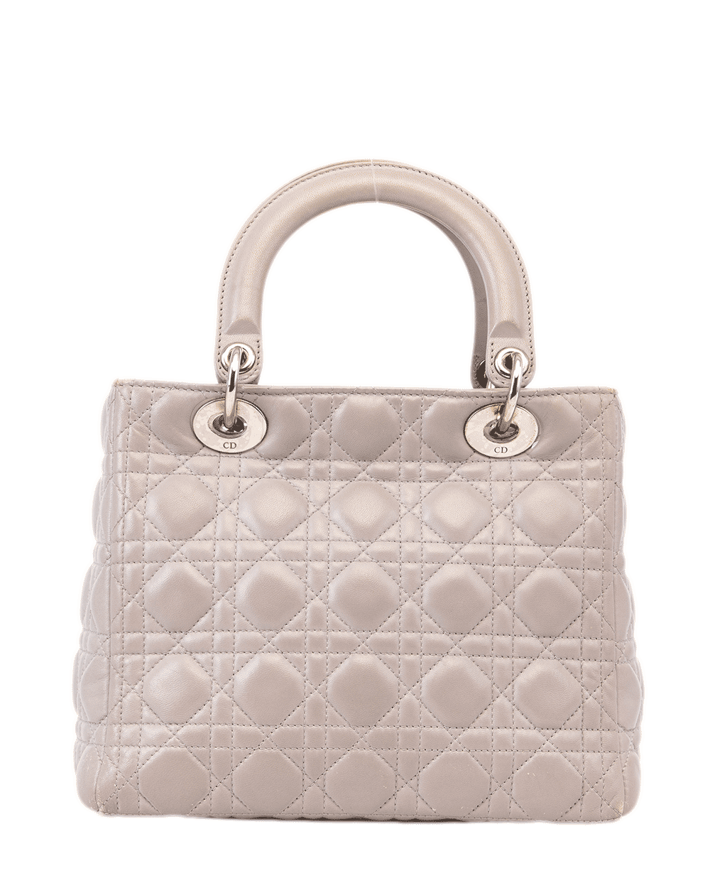 1 DIOR LADY MEDIUM GREY LAMB SHW 06 MA 0161 1284