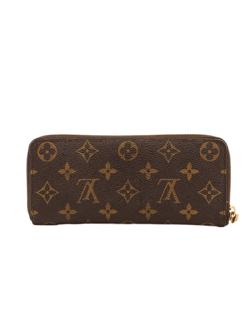 10 LV CLEMENCE LONG BROWN YELLOW MONOGRAM CANVAS GHW SP 2164 0202