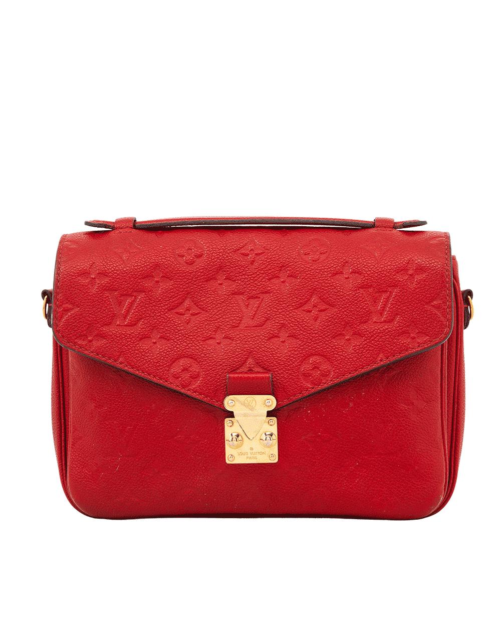 10 LV POCHETTE METIS RED MONOGRAM EMPREINTE GHW AR1169 0501