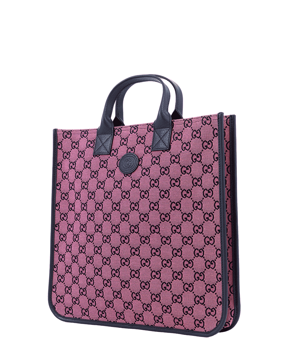 102 GUCCI GG TOTE PINK GG CANVAS 550763 527066 1180