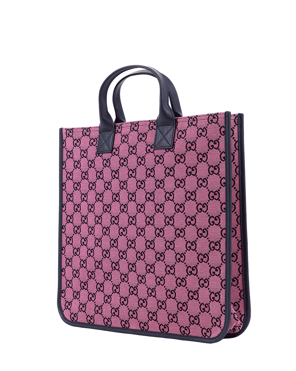 102 GUCCI GG TOTE PINK GG CANVAS 550763 527066 1181