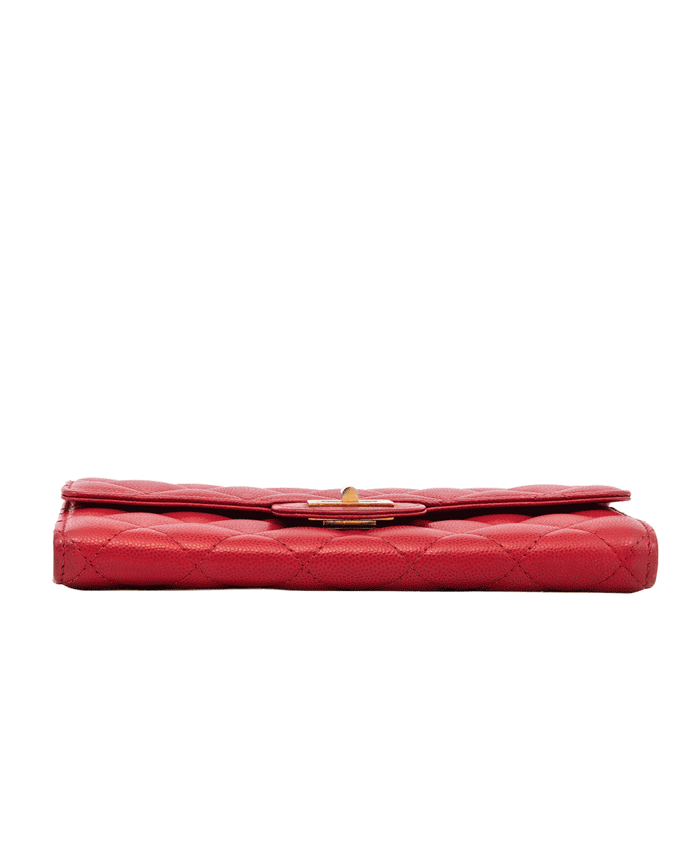 103 CHANEL 2.55 REISSUE FLAP WALLET LONG RED CAVIAR GHW 22855902 1350