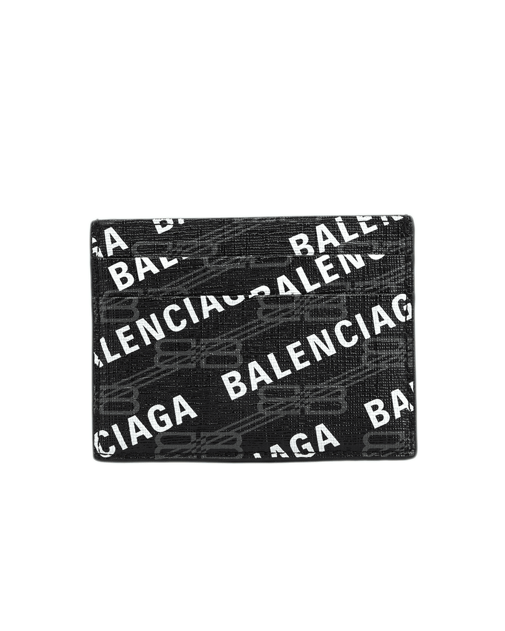 11 BALENCIAGA CARD SLOT SHORT BLACK CALF 594309 1000 P 568148 0271