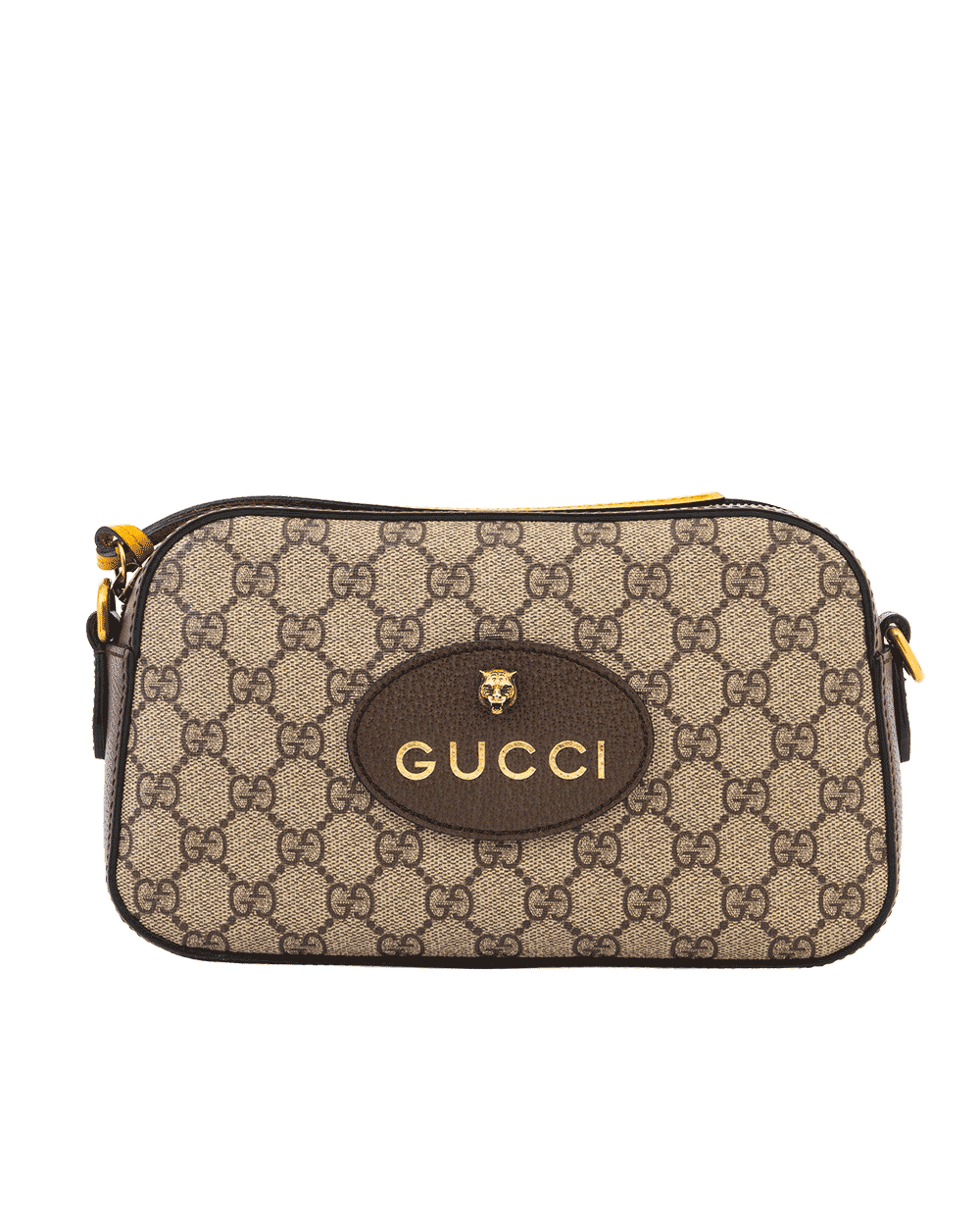 11 GUCCI NEO VINTAGE MESSENGER BROWN GG MONOGRAM CANVAS GHW 476466 520931 0243