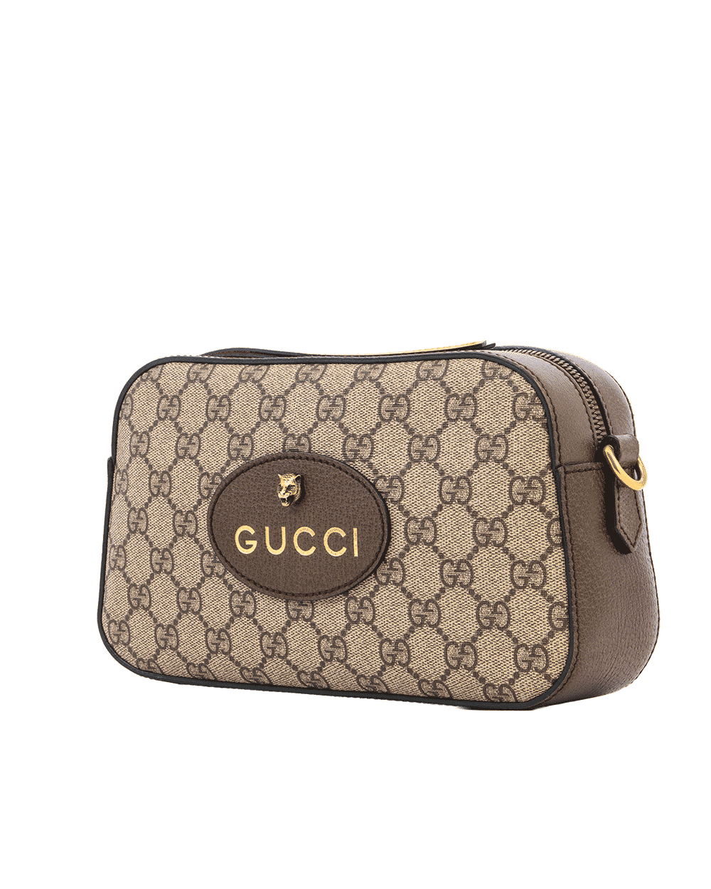 11 GUCCI NEO VINTAGE MESSENGER BROWN GG MONOGRAM CANVAS GHW 476466 520931 0244