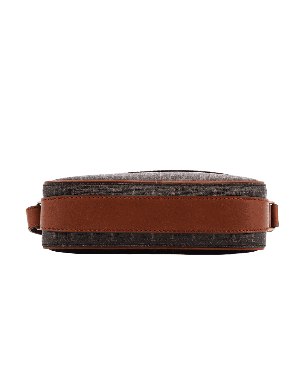 11 YSL LE MONOGRAM CAMERA BAG BROWN CANVAS GHW ARS 669957 0522 0501