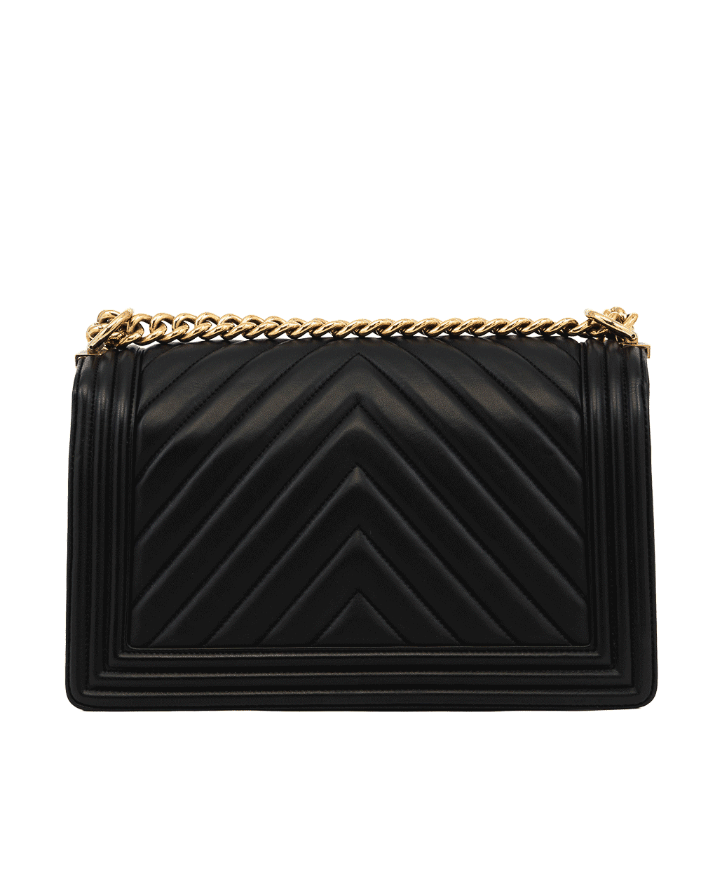 110 CHANEL BOY 11 BLACK LAMB GHW 23382900 1237