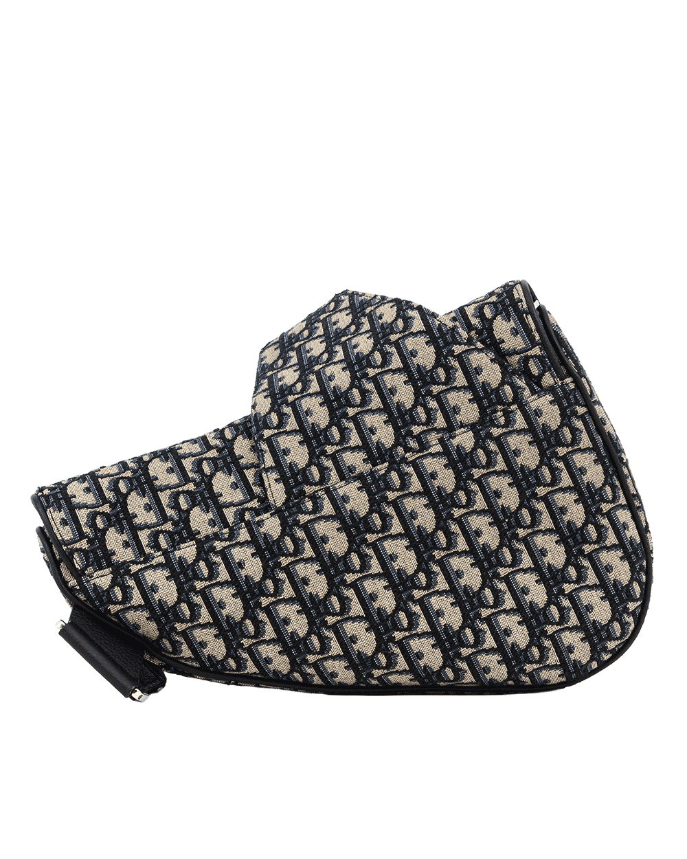 111 DIOR SADDLE MEDIUM BLUE NAVY OBLIQUE JACUARD SHW 16 BO 0262 1208