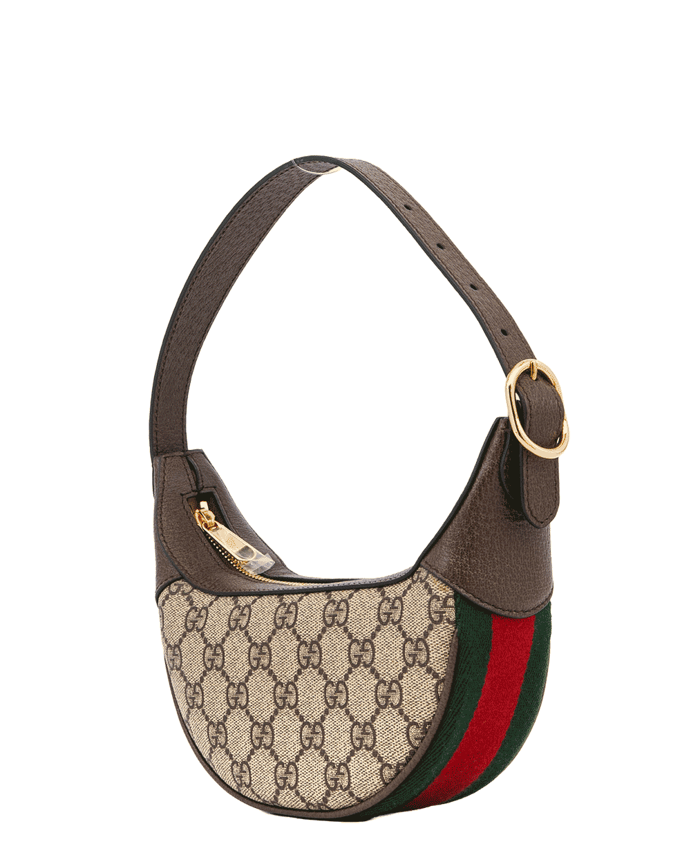 112 GUCCI OPHIDIA SHOLDER BAG SMALL BROWN RED GREEN GG MONOGRAM CANVAS GHW 658551 493075 1221