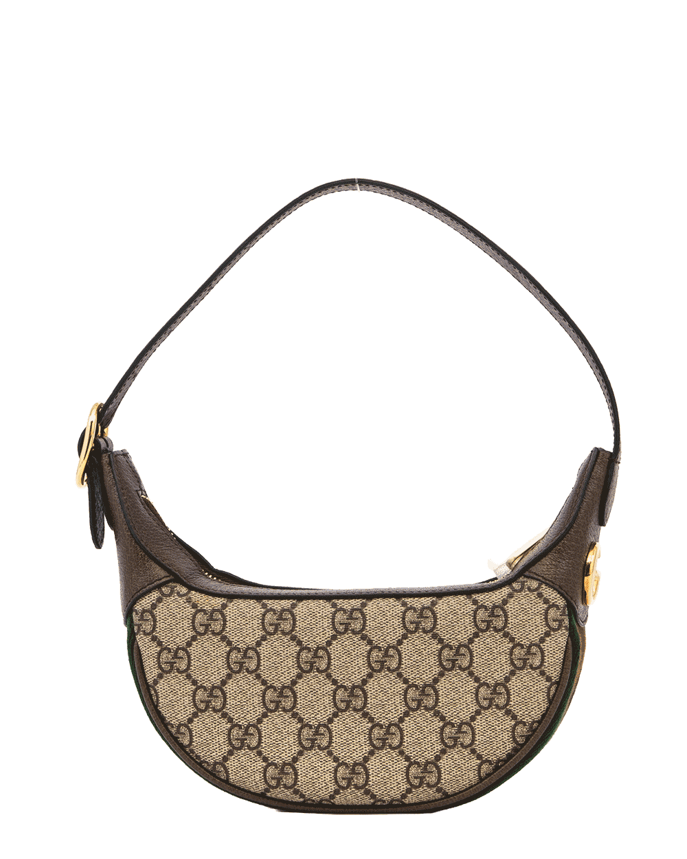 112 GUCCI OPHIDIA SHOLDER BAG SMALL BROWN RED GREEN GG MONOGRAM CANVAS GHW 658551 493075 1223