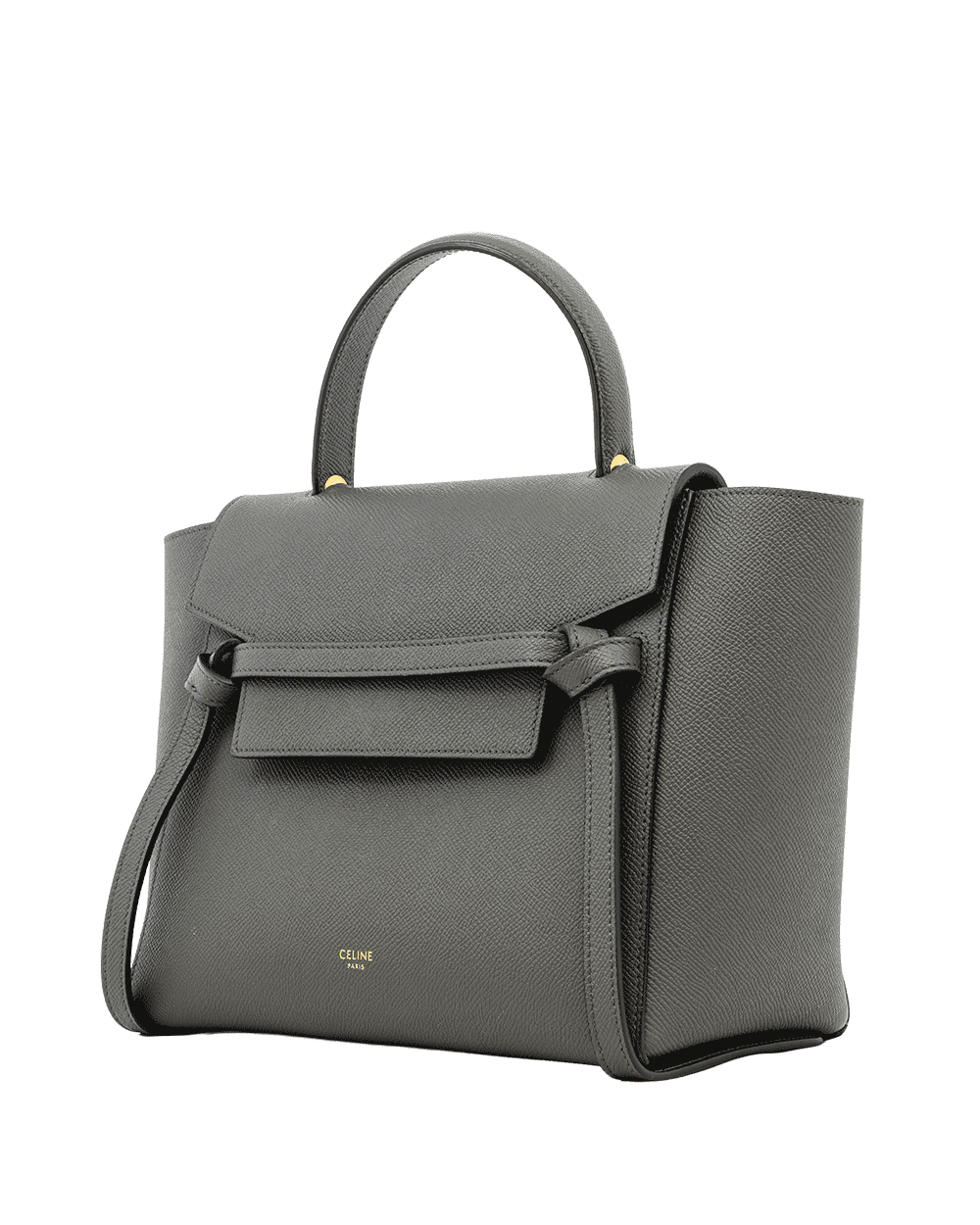 113 CELINE BELT BAG MICRO GREY CALF GHW S AT 0212 S SL 0242 1714