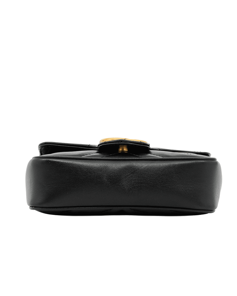 114 GUCCI MARMONT SUPER MINI BLACK CALF GHW 476433 493075 1736