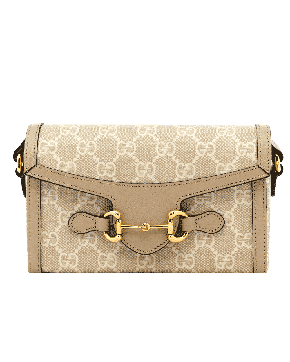 116 GUCCI HORSEBIT 1955 CAMERA BEIGE GG MONOGRAM CANVAS GHW 699296 2149 1785