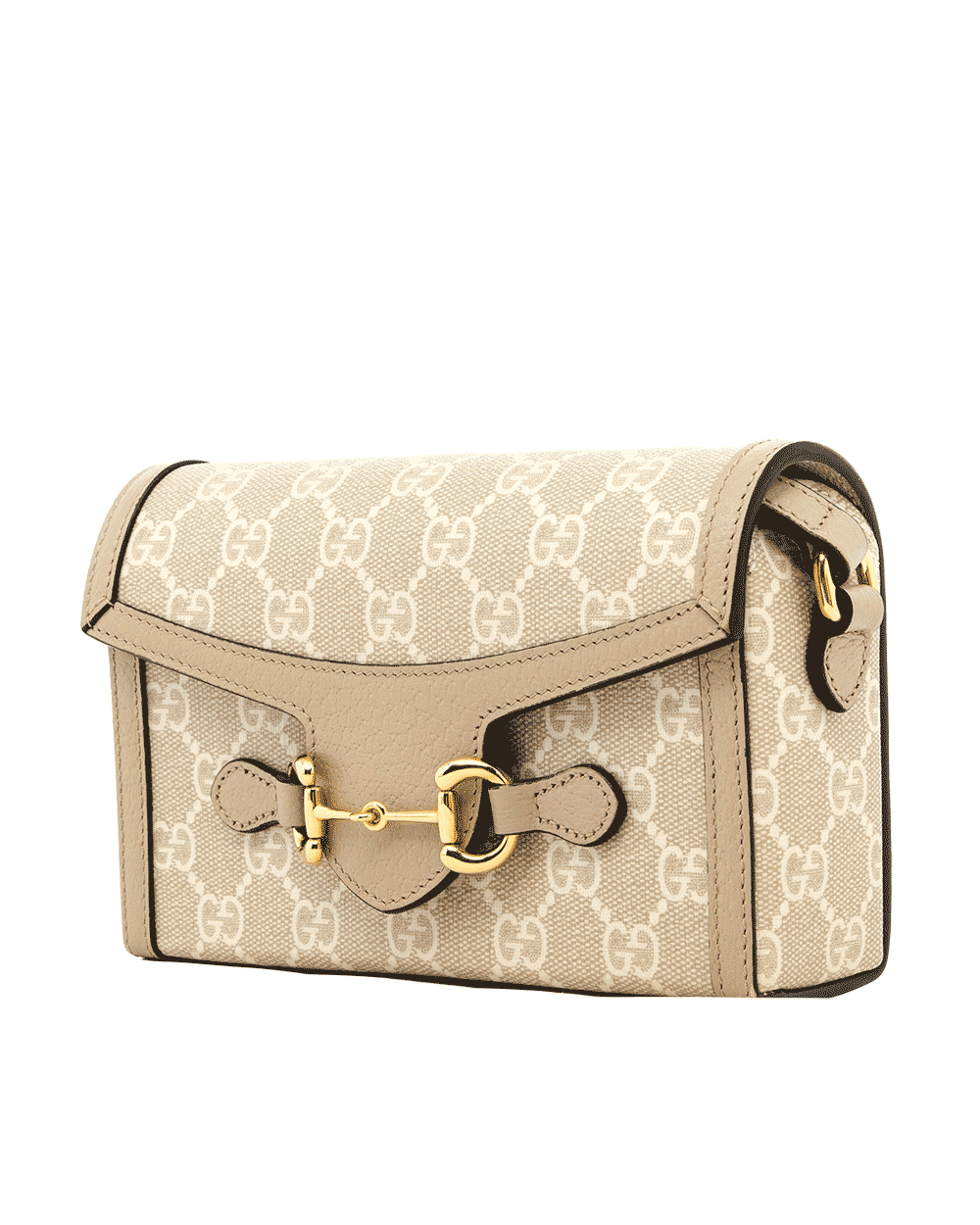 116 GUCCI HORSEBIT 1955 CAMERA BEIGE GG MONOGRAM CANVAS GHW 699296 2149 1786