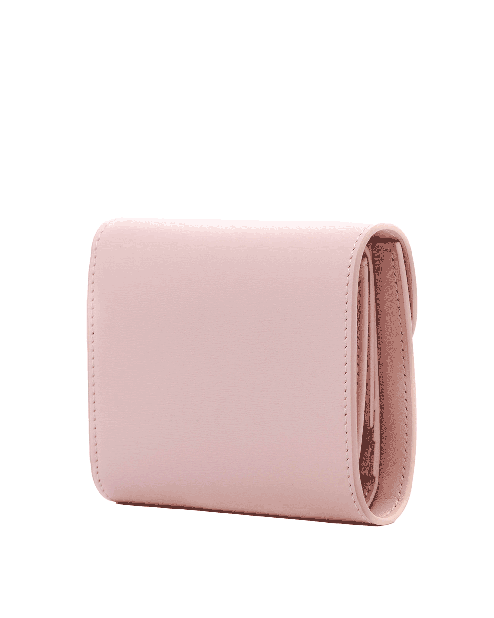 118CELINE TRI FOLD WALLET SHORT PINK CALF GHW U IE 0264 1803