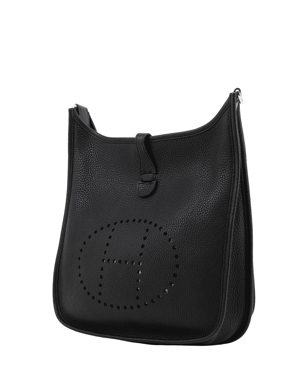 12 HERMES EVELYNE PM BLACK NOIR CLEMENCE SHW C BS 004 ZB 0123