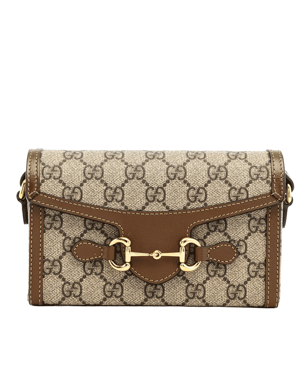 13 GUCCI HORSEBIT 1955 CAMERA BROWN GG MONOGRAM CANVAS GHW 699296 525040 1700