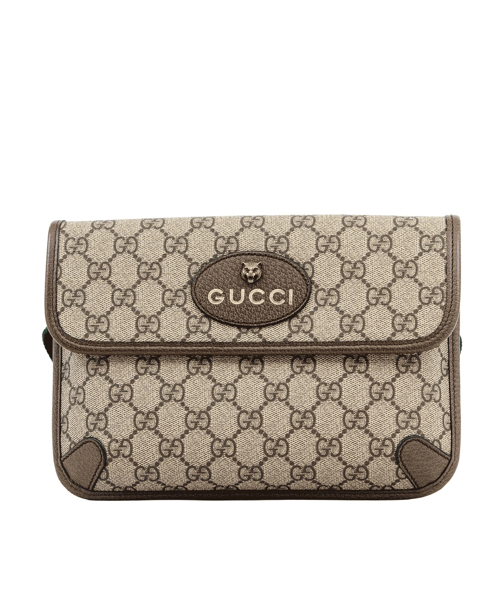 13 GUCCI NEO VINTAGE BELT BAG BROWN GG MONOGRAM CANVAS GHW 493930 493075 0848