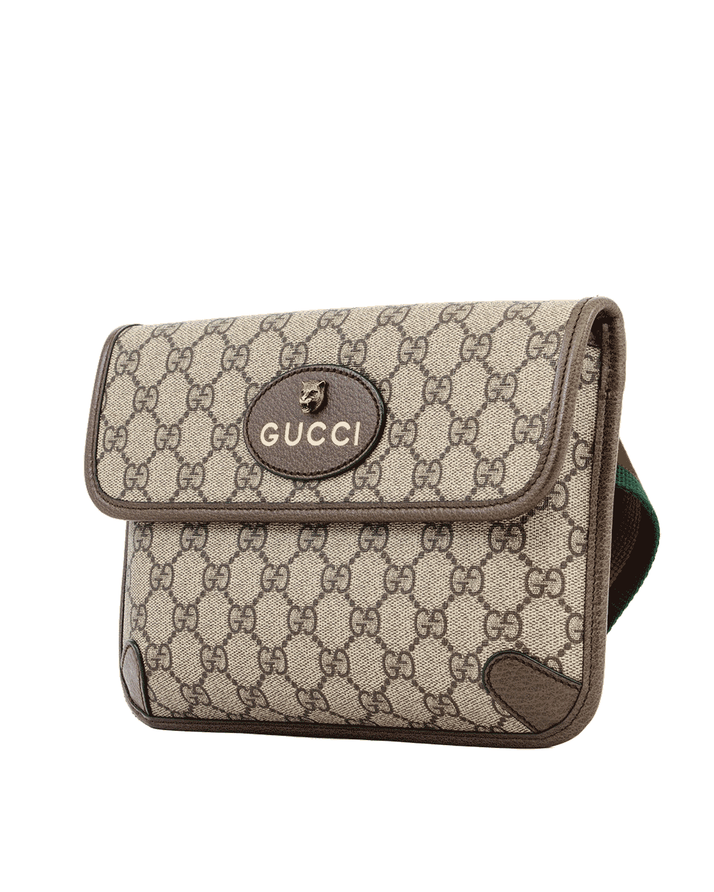 13 GUCCI NEO VINTAGE BELT BAG BROWN GG MONOGRAM CANVAS GHW 493930 493075 0849