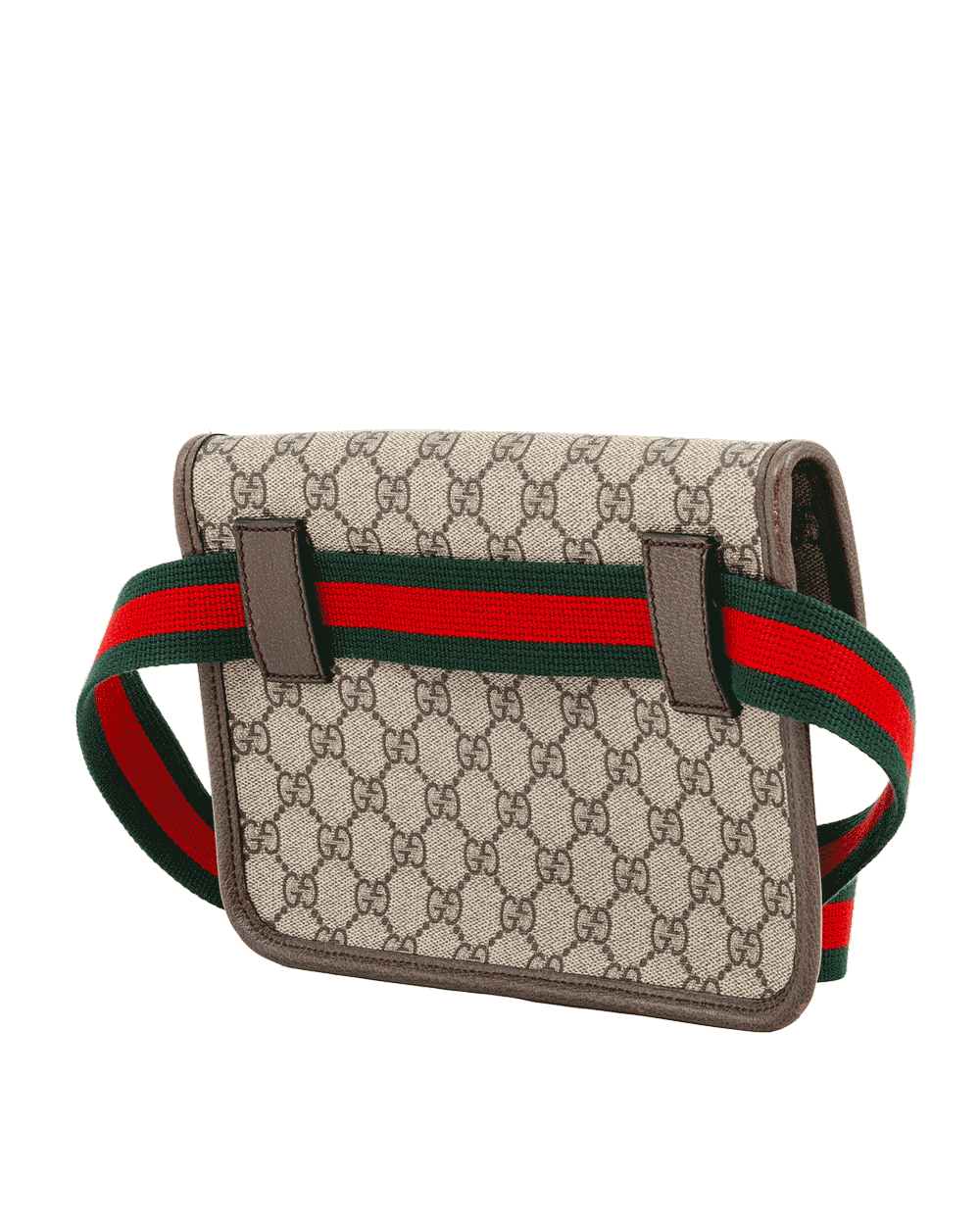 13 GUCCI NEO VINTAGE BELT BAG BROWN GG MONOGRAM CANVAS GHW 493930 493075 0850