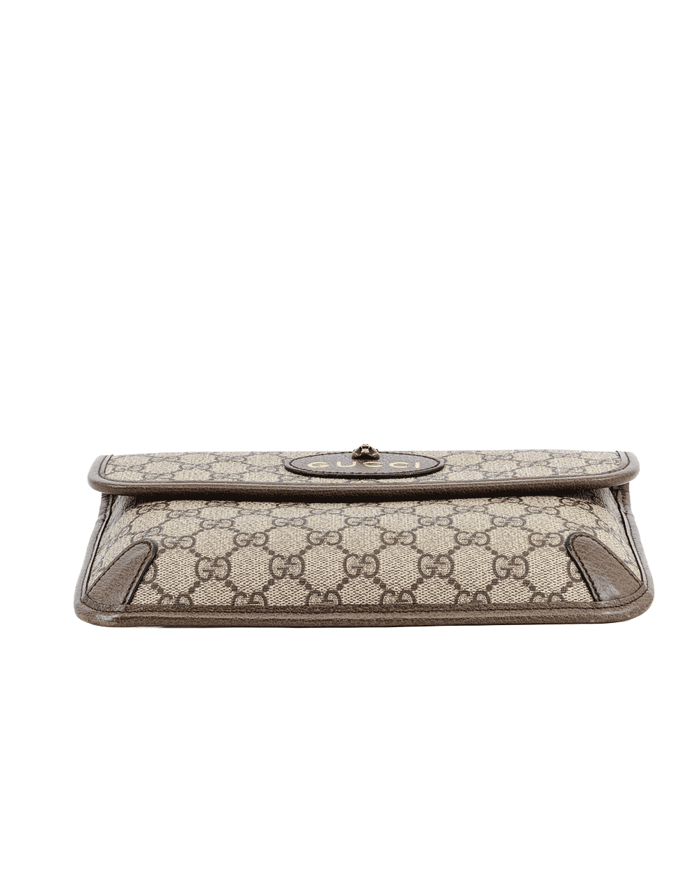 13 GUCCI NEO VINTAGE BELT BAG BROWN GG MONOGRAM CANVAS GHW 493930 493075 0852