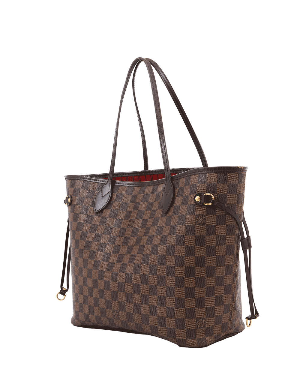 14LV NEVERFULL MM BROWN DAMIER CANVAS GHW CA4100 10278