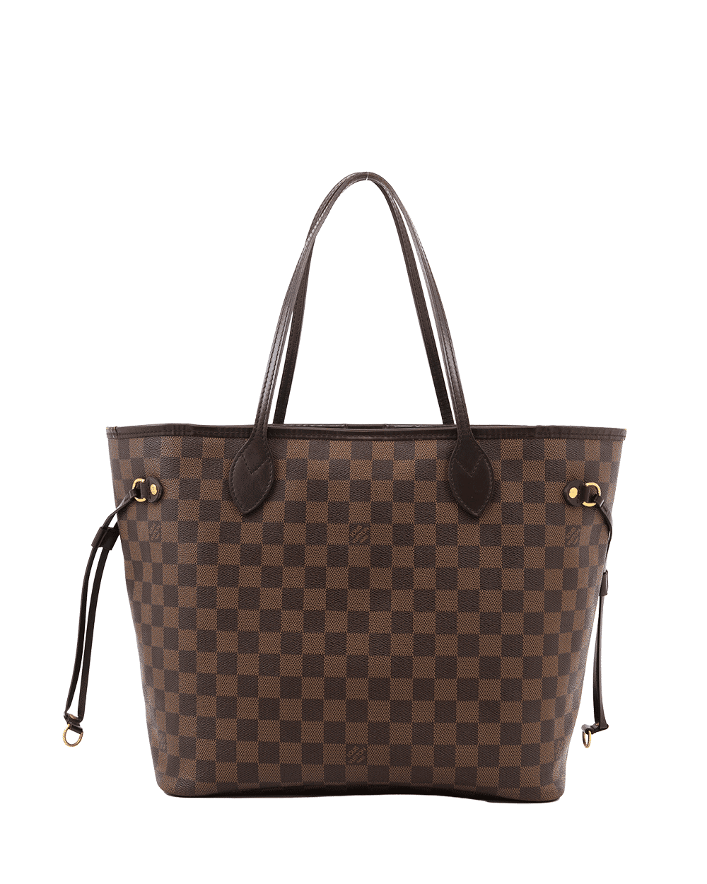 14LV NEVERFULL MM BROWN DAMIER CANVAS GHW CA4100 10279