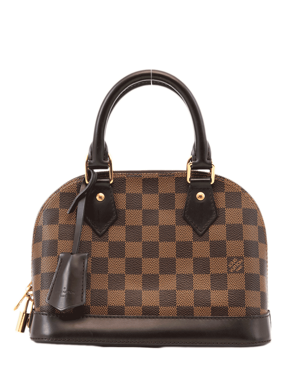 15 LV ALMA BB BROWN DAMIER CANVAS GHW AA4179 1080