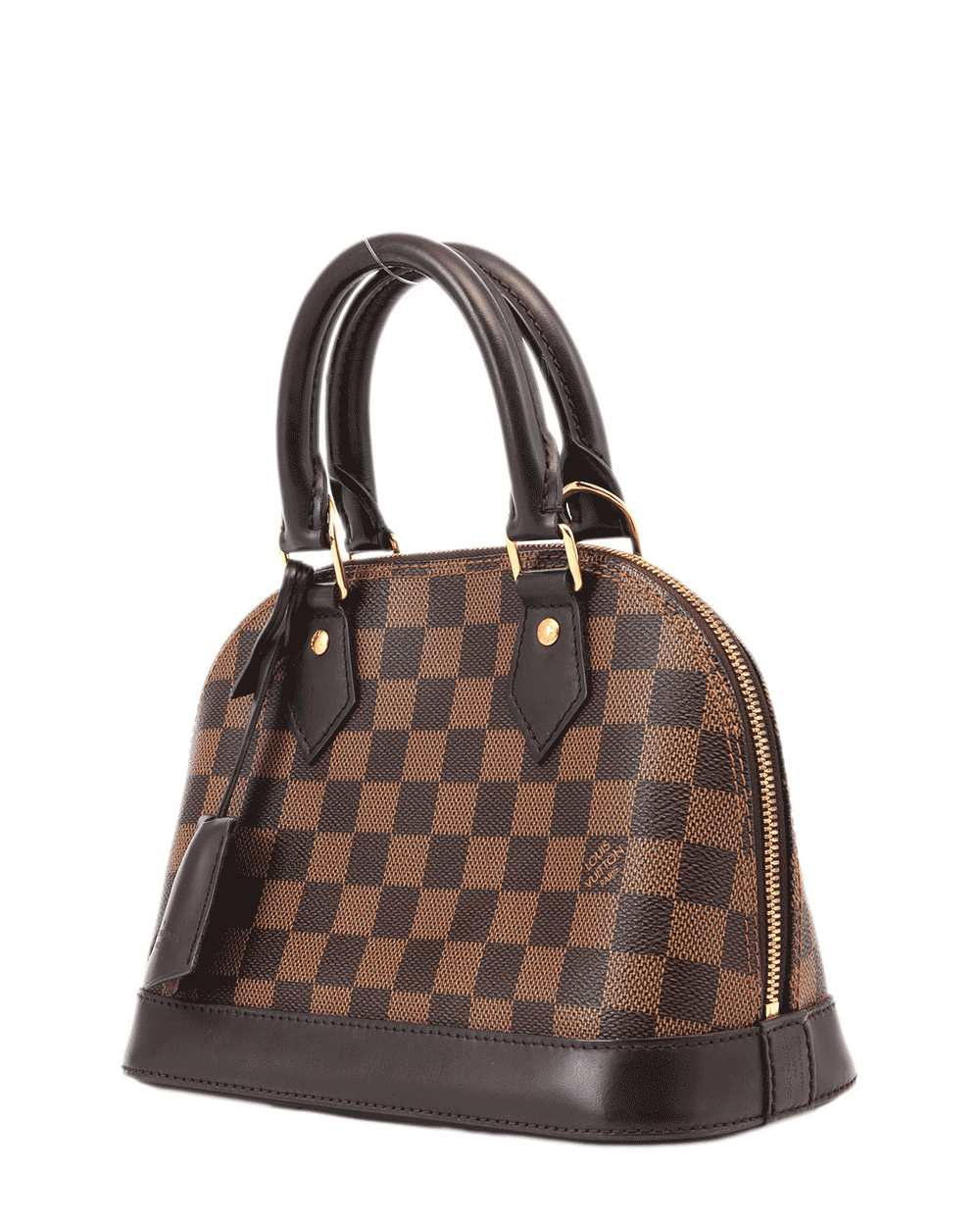 15 LV ALMA BB BROWN DAMIER CANVAS GHW AA4179 1081