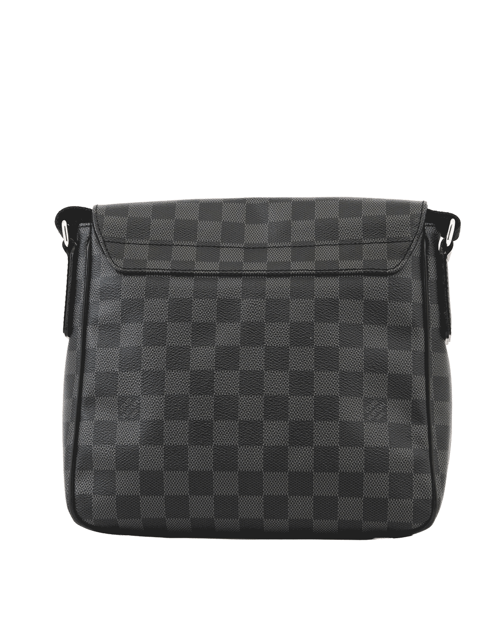 16 LV DISTRIC MESSENGER PM GRAPHITE DAMIER CANVAS BHW FL3105 0211