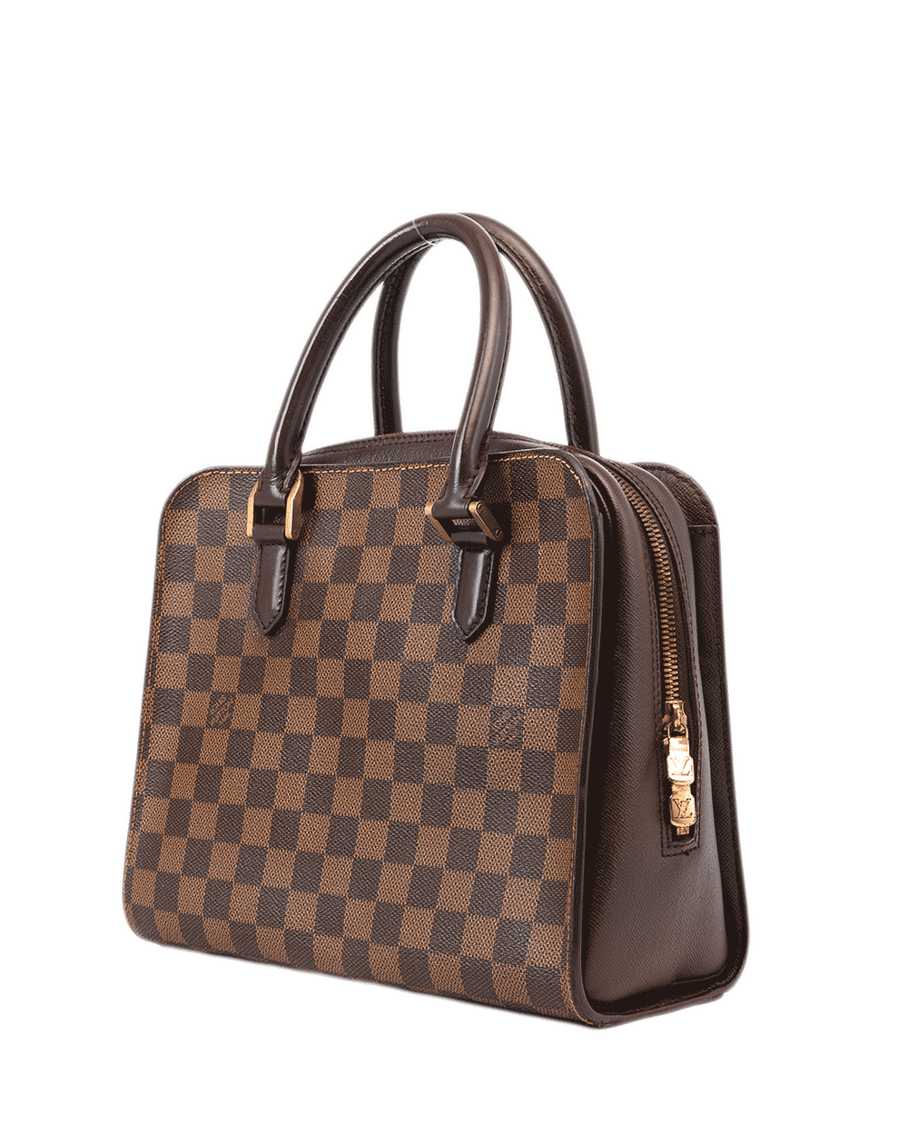16 LV TRIANA BROWN DAMIER CANVAS GHW VI1021 0729