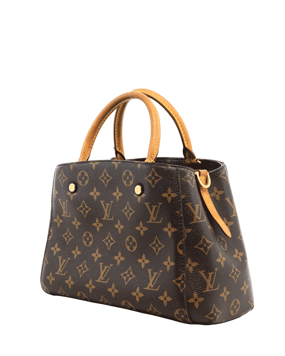 17 LV MONTAIGNE BB BROWN MONOGRAM CANVAS GHW CA1114 1737