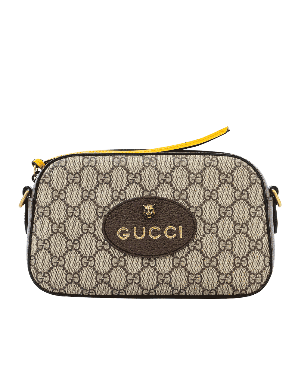 18 GUCCI NEO VINTAGE MESSENGER BROWN GG MONOGRAM CANVAS GHW 476466 520981 0636