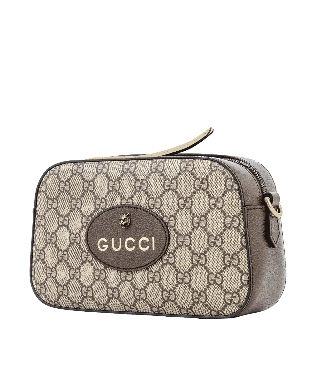 18 GUCCI NEO VINTAGE MESSENGER BROWN GG MONOGRAM CANVAS GHW 476466 520981 0637