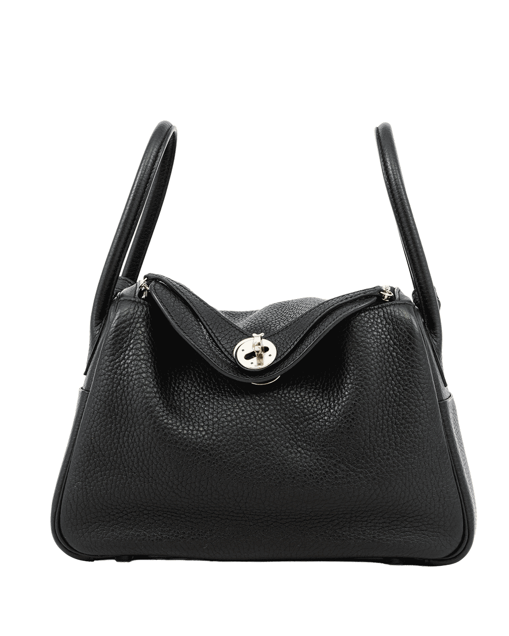 18 HERMES LINDY 26 NOIR TAURILLON CLEMENCE SHW X NN007 DS 1008