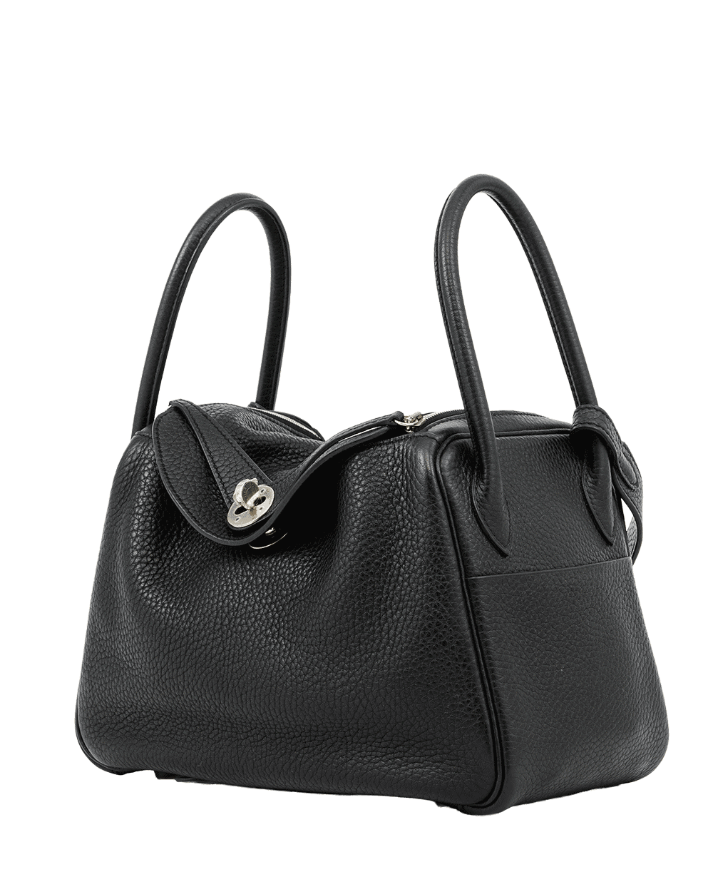18 HERMES LINDY 26 NOIR TAURILLON CLEMENCE SHW X NN007 DS 1009