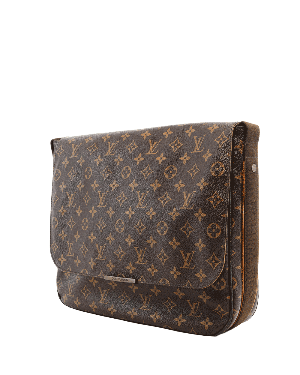 18 LV BOBOURG MESSENGER MM BROWN MONOGRAM CANVAS GHW DU2191 1821